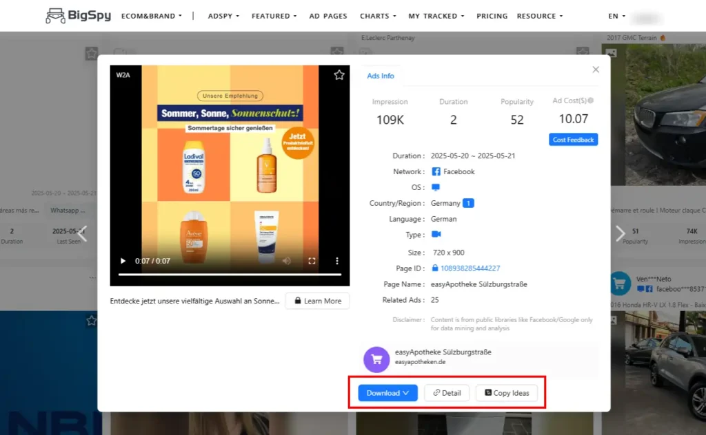 Using BigSpy to Find Winning Facebook Ads